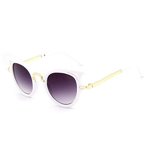 Lunettes de Soleil Tendance pour Femmes avec Verres Miroir de Protection CFWSHJ Standard