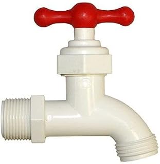 Merrill MFG PVCBD75 PVC Boiler Drain w/Hose Bibb, Sampling Valve, 3/4" (Colors May Vary)