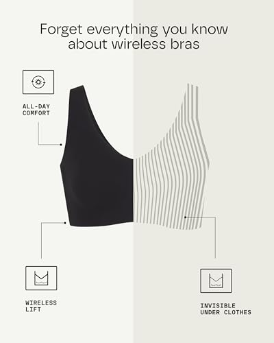 Image of HONEYLOVE Bras for Women - SoftForm Wireless Bra - Comfortable Support with No Underwire