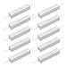 Skweawert Cement Resistor, 10PCS 10W 8 Ohm 5% Axial Lead Wire Resistor White Wound Fixed Ceramic Resistors Wirewound Power Resistors Flame Heat Moisture Resistance Precharge Horizontal Resistors