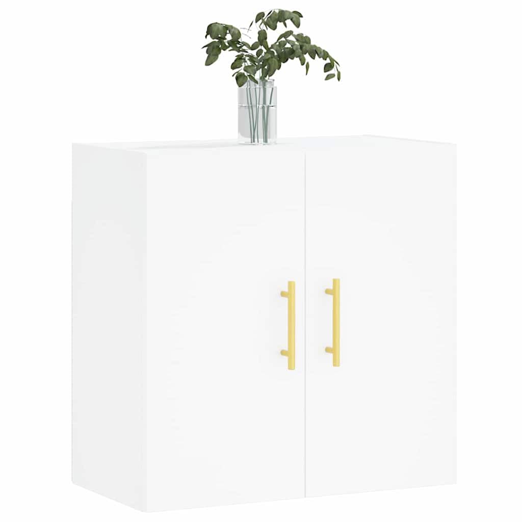 Armadietto a Muro Bianco 60x31x60 cm in Legno Multistrato