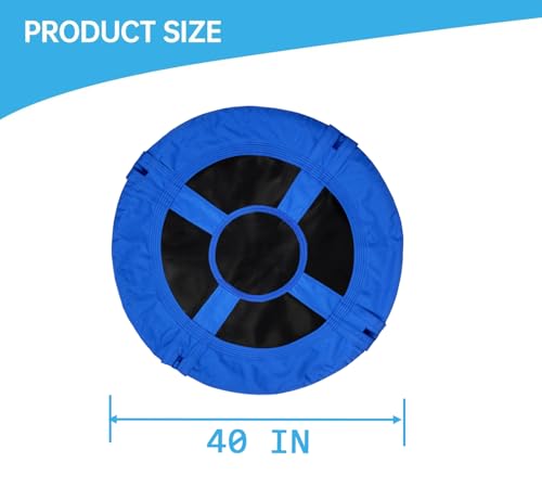 Image of Only Fits 40-Inch Tree Swing Replacement Fabric,Saucer Swing Replacement Cover,Round Saucer Swing Seat Cover,Oxford Fabric(Cushion Cover only, Swing Frame not Included.)
