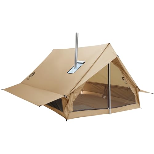 Zoring Hot Tent with Stove Jack - Waterproof & Windproof...