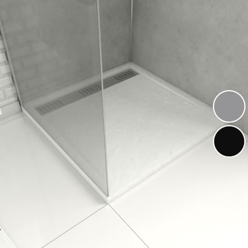 Plano de mesa Aurlane FAC609 blanco evita humedades en encimera baño 6