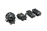 PHALANX BLACK 4PCS HELMET RAIL ACCESSORIES MOUNTING HARDWARE