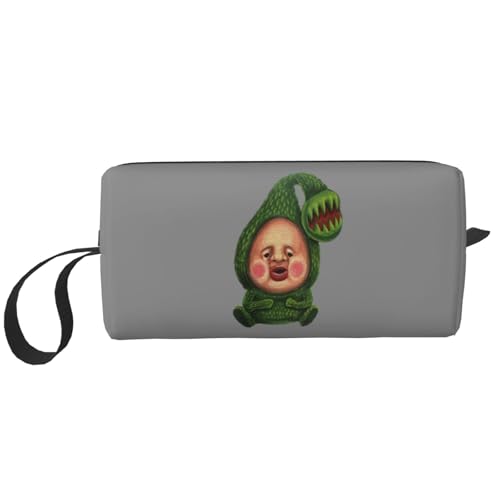 For こびとづかん(15) 化粧ポーチ メイクボックス 化粧品収納 コスメポーチ 洗面用具 収納ケース トラベルバッグ バニティー 手提げ 便利 大容量 出張 旅行用 自宅用 キャラクター 6*9*20cm