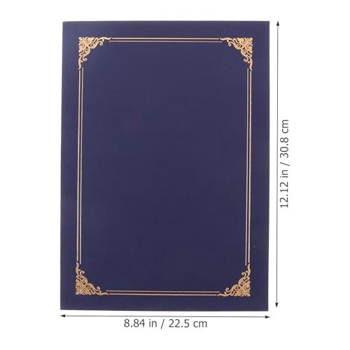 Couvertures de certificat pour cérémonies et événements de bureau POPETPOP 10pcs