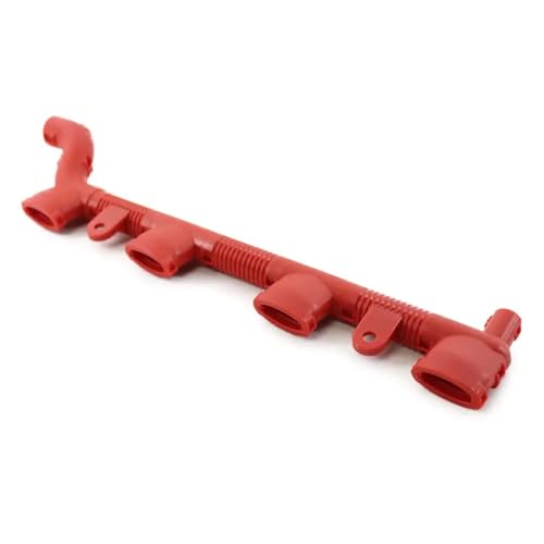 Cable de carbón de ignición para A1 A3 A4 A6 TT en ABS Rojo 2