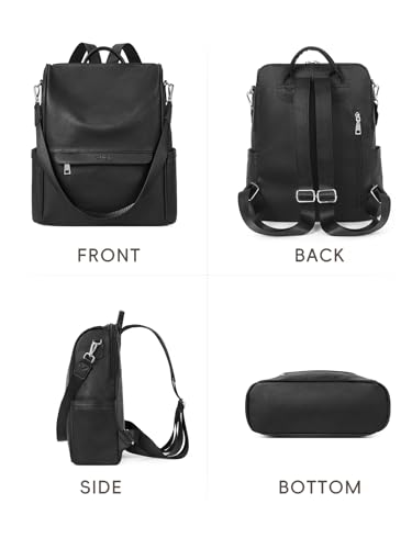 Image of CLUCI Womens Backpack Purse PU Leather Anti-theft Fashion Designer Travel Bag Ladies Shoulder Bags | Purse