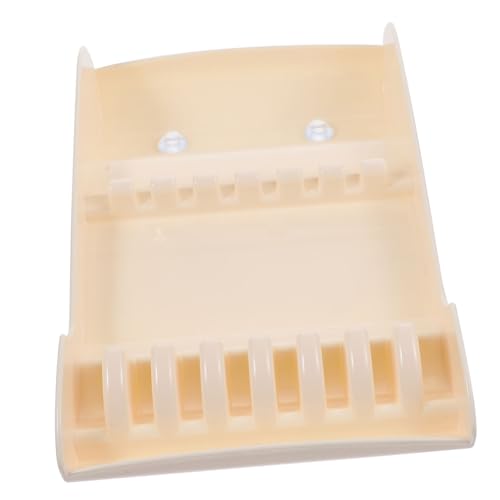 TOVINANNA Hairdressing Scissors Holder Stand Case for Salon Tools Storage for Hair Accessories White Hair Scissors Storage Case