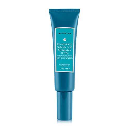 Naturium Encapsulated Salicylic Acid Moisturizer 0.75%, Plus Dioic Acid, Daily Blemish Treatment, 1.7 Oz #TOP29