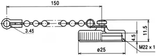 Cubierta de metal NJC-20-RCa y tapas protectoras para paneles de cableado 2
