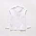 lollipopbear Polo Shirt Long Sleeve Shirt for School Girls Boys Polo Shirts White S