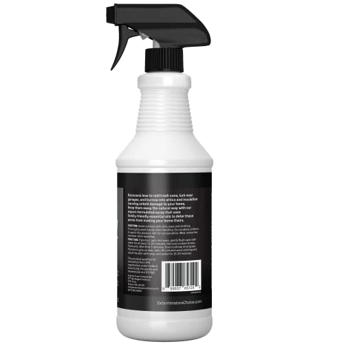 Exterminator's Choice - Raccoon Defense Spray - Safe for Kids & Pets
