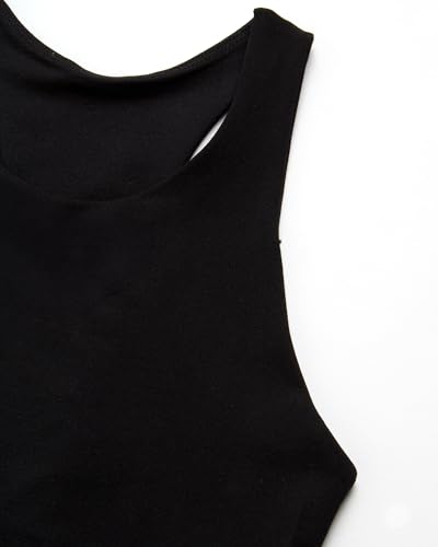 dELiA*s Girls' Training Bra - 4 Pack Seamless Longline Cami Bralette - Crop Top Sports Undershirt with Built-in Bra Shelf3