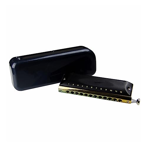 PacuM Harmonica par instrument Key Harmonica chromatique 12 trous 48 tons C Musica Harmonica chromatique Harmonica - Les Beatles, Paul McCartney, John Lennon, RIngo Starr, George Harrison PacuM Harmonica par instrument Key Harmonica chromatique 12 trous 48 tons C Musica Harmonica chromatique Harmonica