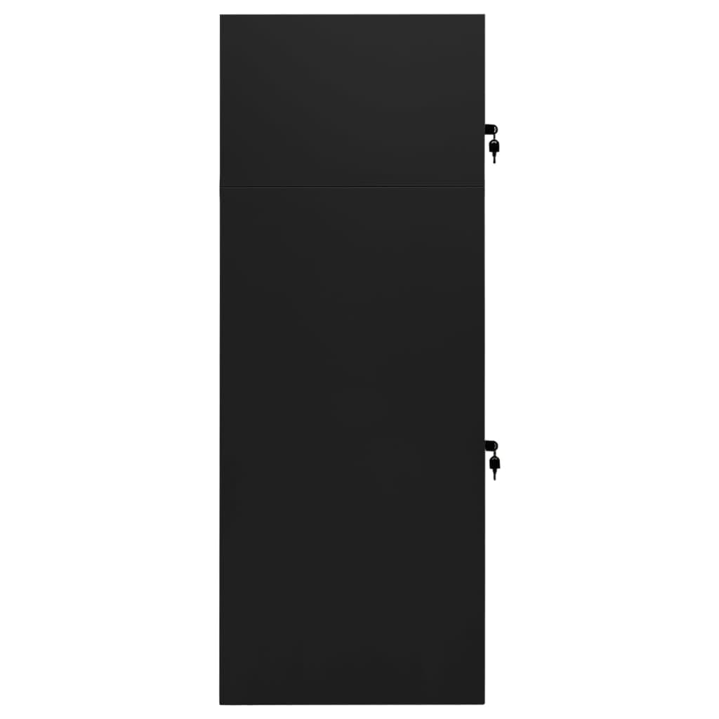 Genérico Armario para sillas de Montar Acero Negro 53x53x140 cm,Equitación,Accesorios para riendas de Caballos,Accesorios para sillas de Montar,Soportes para sillas de Montar,Negro,27.7 kg,339601