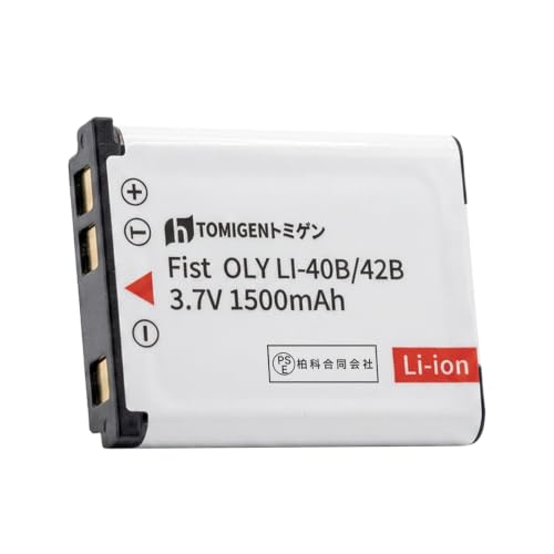 �Ή� EN-EL10 FinePix T FE- �݊��J�����o�b�e���[ 3.7V�A1510mAh LI-42B/40B 6IN [���s�A���i] | FinePix T560 D-LI63 NP-45A KLIC-7006 NP-45B NP-45S D-L