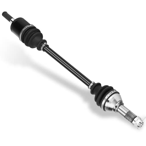 Front CV Axle Shaft for Can-Am Defender HD5 HD7 HD8 HD9 HD10 MAX/DPS/XT/XT-P 2016 2017 2018 2019 2020 2021 2022, 1 Pair Left + Right Greased 4340 Chromoly Steel CV Axle Drive Shaft Assembly by Chabushi - Used condition - Image 6