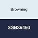 Browning 3GB3V450 Banded V-Belt, 3V Section, Rubber Compound, 45" Length, 3" Width, 3 Bands