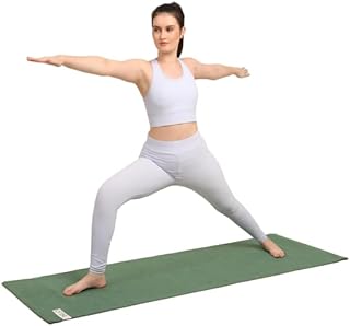 Orae Loom Cotton Yoga Mat – Handcrafted & Foldable | Anti-Skid Grip, Sweat-Absorbent Surface | 8mm Thick for Joint Support... Price In India