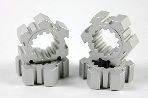 Gds Racing Alloy Wheels Hex Hubs 24mm for TRAXS X-maX 15 Silver - Parts & Accs -