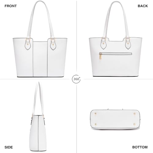 Image of CHICAROUSAL Tote Handbags Purses for Women PU Leather Womens Shoulder Bag | Large Tote Bag for Women, Shoulder Purse, Vegan Leather Purses for Women, Women's Handbags