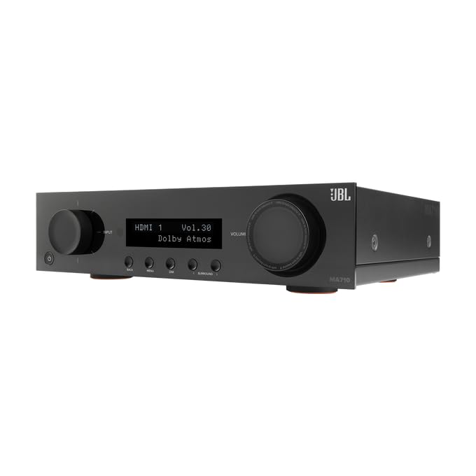 JBL MA710-7.2 Channel 8K AV Receiver (negro)