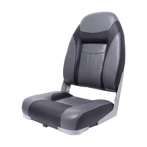 Vancus Deluxe High Back Folding Boat Seat