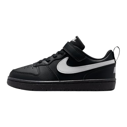 Image of Nike Unisex Kids' Court Borough Low Recraft Shoes - Boys Girls Todders & Baby Sneakers
