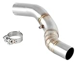 Riduce efficacemente i livelli sonori dei sistemi di scarico più rumorosi creando una guida più silenziosa. Questo silenziatore di scarico per moto migliora la tua esperienza riducendo il rumore fastidioso.