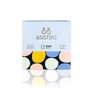 &Sisters Biologisch katoen Heavy 12 pads met vleugels