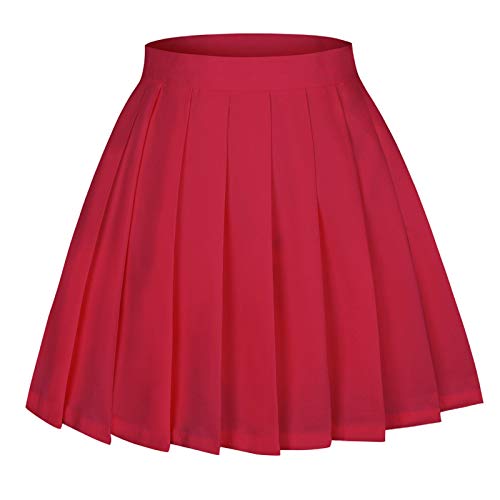 Amazon.com: Seazoon Women's Pleated Skirt, High Waist Mini Tennis
