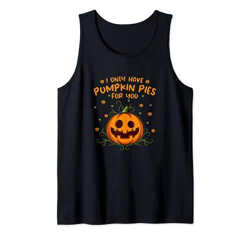 Happy Halloween Pumpkin Autumn Fall Pumpkin Pies Fun Canotta