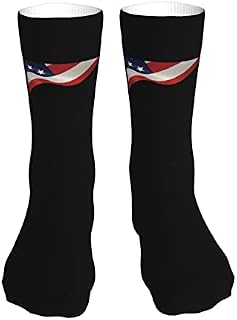 883 Compression Socks Flag Athletic Socks Comfort Calf Socks Soft Sports Socks For Walking Hiking Trekking 40cm