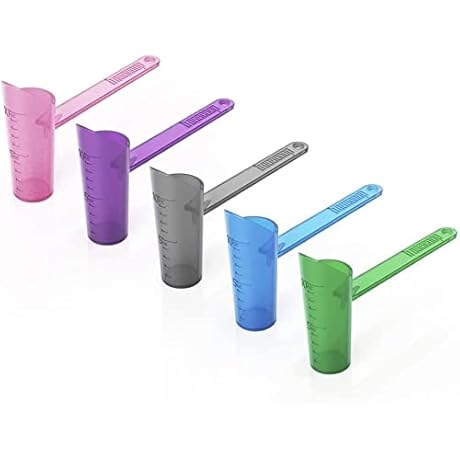 Bosscoop 5-Pack Water Bottle Powder Funnel, Durable and Leakproof
