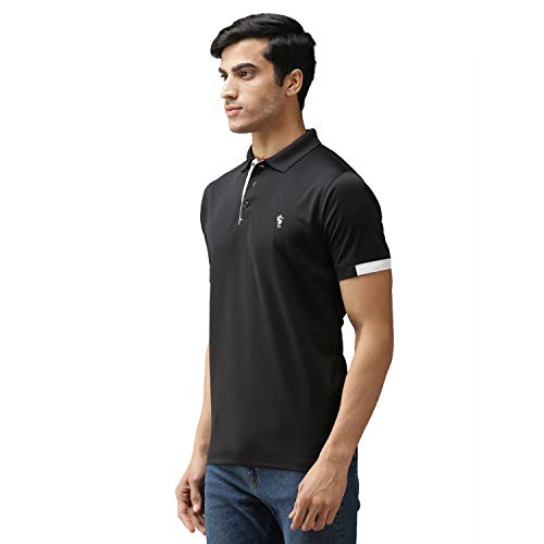 Image of EPPE Polo Collar T-Shirt for Men | Polyester Half Sleeve Stylish Casual Wear | Regular & Dry Fit | Summer Tee.