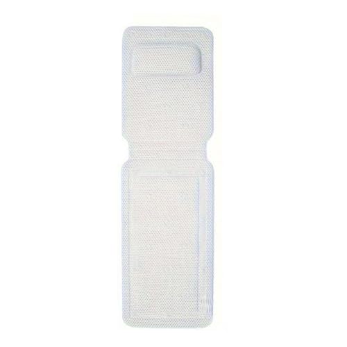 Tapis de baignoire étanche en mousse PVC avec oreiller ergonomique