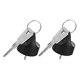 BIUDECO Safety Mobility Scooter Key Set 2-Piece Replacement Keys for Electric Wheelchairs and Pride Scooters Anti-Theft Design Suitable for Elderly and Disabled Users