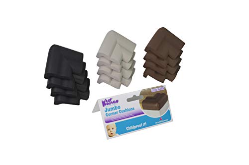 Image of Kidkusion 8 Piece Jumbo Corner Guards, Brown