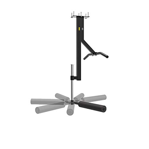 2 in 1 Wandhalterung Boxing Spinning Bar Klimmzugstange, Reflexhöhenverstellbare Lochstange 360 ​​Grad; Rotation, Boxtrainer für