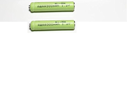 2 Queentona AAAA, Rechargeable, Button Top Battery,