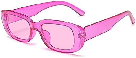 Bright Coloured Sunglasses Festival Fashion Y2k Rectangle Sunnies Shades Sun Glasses Summer Men Women UV400