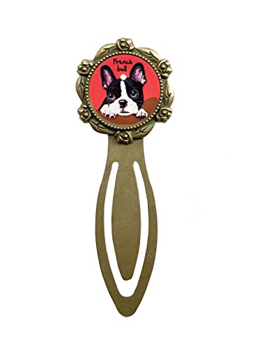 フレンチブル R ブックマーカー クリップ イヌ ブックマーク しおり 犬