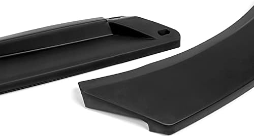 3PCS Front Bumper Lip Kit fit for Compatible with 2021-2024 Toyota Camry SE, STP-Style Splitter Trim Protection Spoiler, Air-Dam-Chin-Diffuser (Unpainted Matt Black)