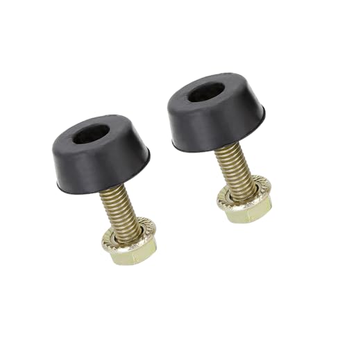 Partuto 2pcs Bonnet Stop Adjuster Bumper Bolts Stopper for Nissan Patrol GQ Y60 Replacement