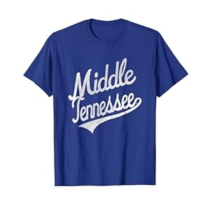 Middle Tennessee State Blue Raiders Nifty Royal T-Shirt