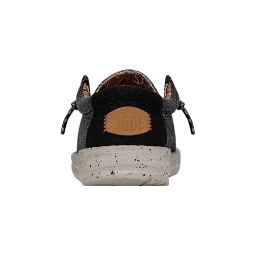 Image of HEYDUDE Wally Toddler Washed Canvas | Boy's Loafers | Boy's Slip On Shoes | Comfortable & Light Weight