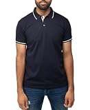 Eleganza del colletto a costine: eleva il tuo stile con i dettagli del colletto a costine, aggiungendo un tocco di raffinatezza a questa classica polo da uomo. Sia che tu ti stia vestendo per una giornata informale in ufficio o per andare sul campo da golf, il colletto a costine migliora l'estetica generale, combinando stile e funzionalità.