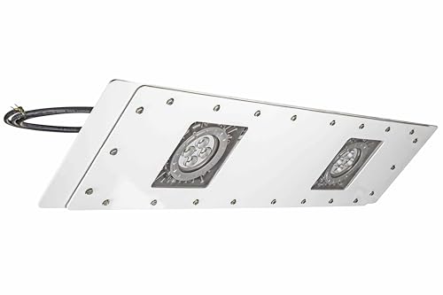 100W Explosion Proof LED Light - 1x4 Lay-in Troffer - C1D1/C2D1 - Paint Spray Booth - Front Access - 0-10V Dimmable - 60 Degree - 5600K